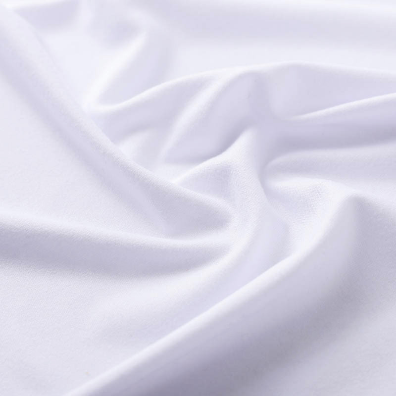 Dwustronna, płaska, futrzana tkanina z jedwabiu mlecznego 100D