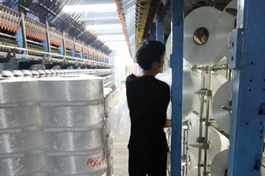 Miejsce do zawieszania drutu produkcyjnego DTY