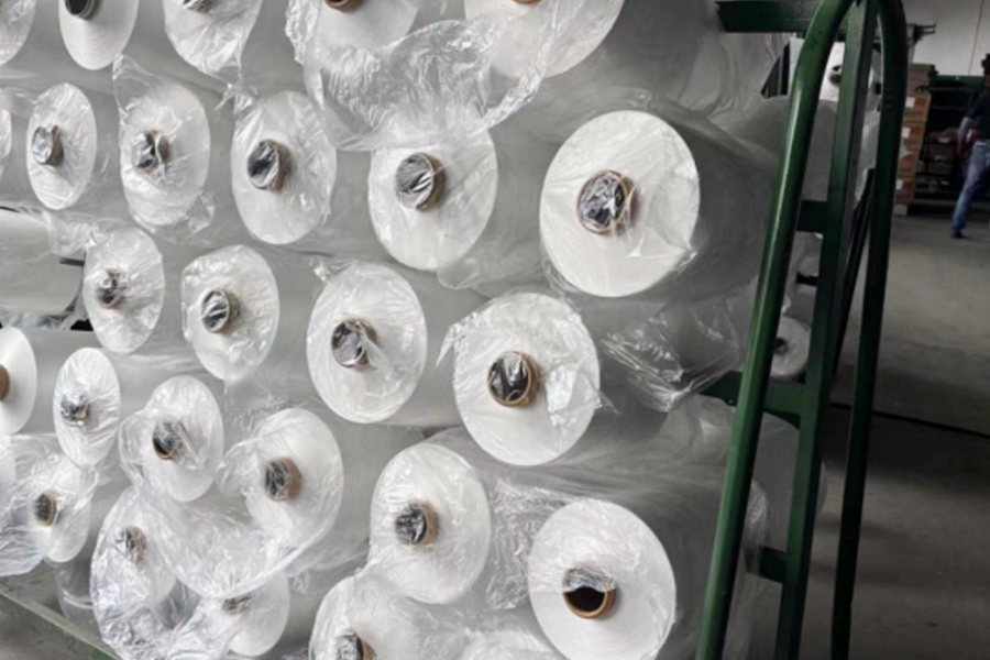 Obszar produkcji półproduktów DTY